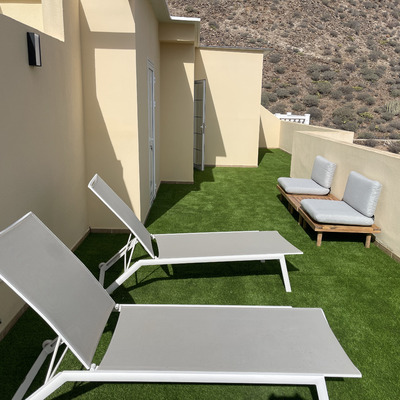 Instalación de césped artificial