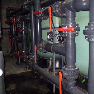 Instalación de Filtros para piscina olímpica