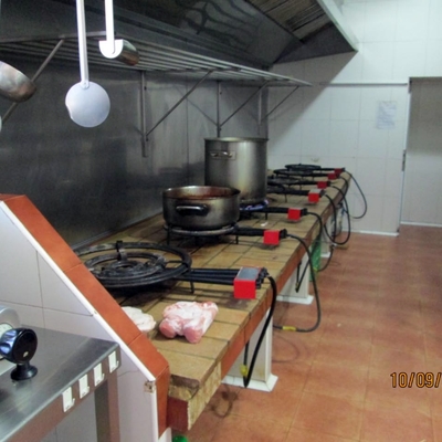 Instalacion de Gas Natural en el Restaurante "El Mosset"
