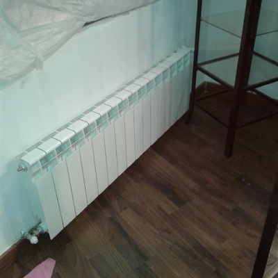 Instalación de Radiador