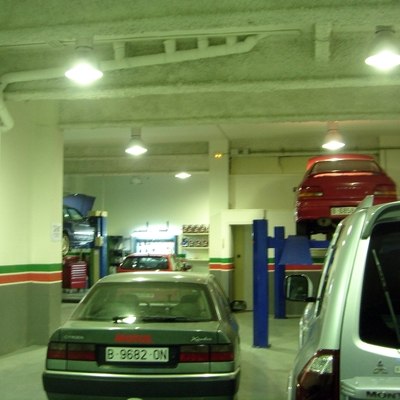 Instalacion de taller automoviles