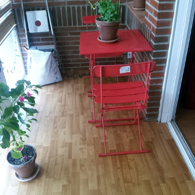 instalacion de tarima en terraza exterior