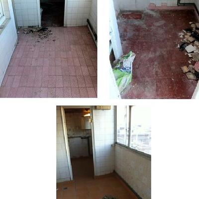 Instalacion de tela asfaltica  y colocacion de celosia. 