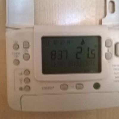 instalacion de termostato con control de zonas.