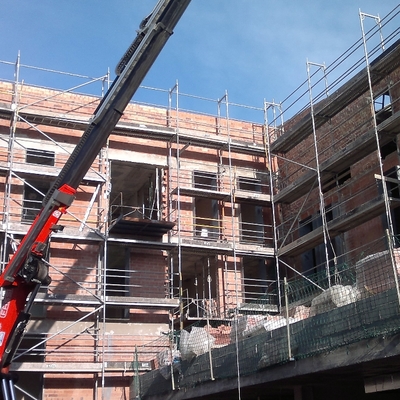 Instalación en edificios de nueva construcción