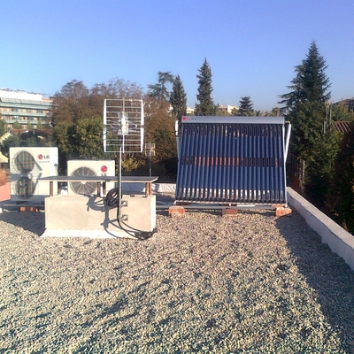 INSTALACION EN TERRAZA PLANA