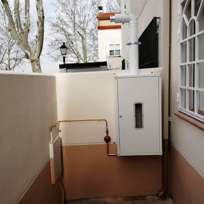 Instalacion de calentador a gas