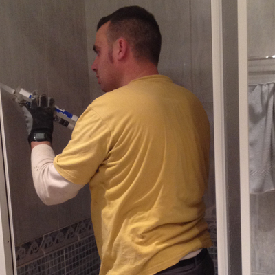 Instalación mampara baño