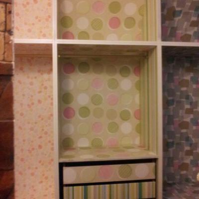 Instalación Papel Pintado en Armario