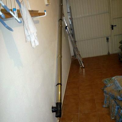 Instalación salida de humos