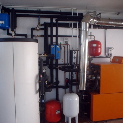 Instalacion solar ACS Calefacción