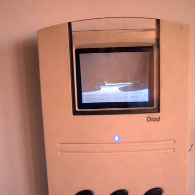 intercomunicador video teléfono de la puerta