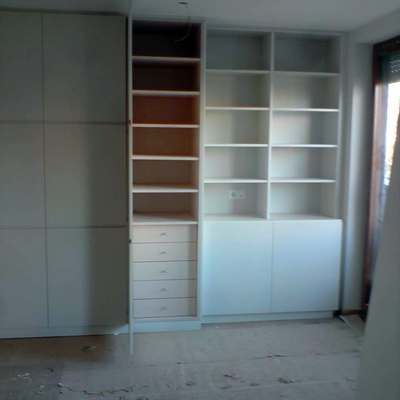 interior armario en melamina