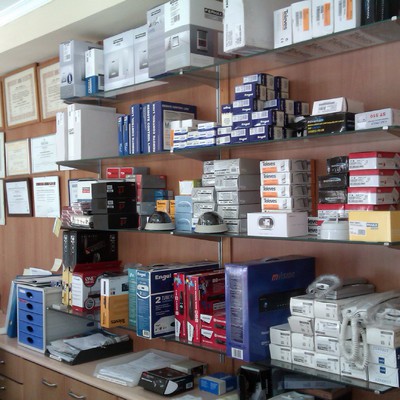 Interior de la tienda