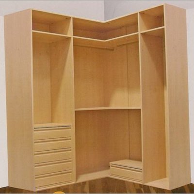 Modelo vestidor a escuadra a medida