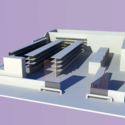 Isometria 3d tienda.