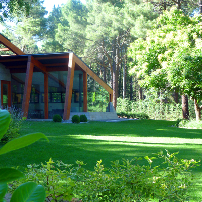 Jardín de chalé en Ávila