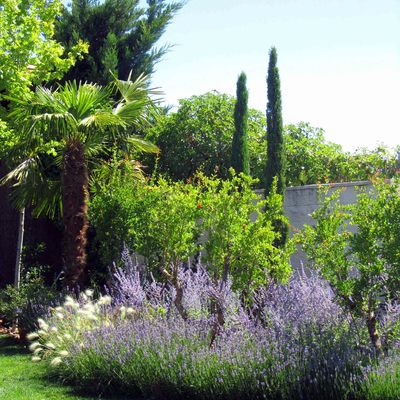 Jardín de estilo toscano