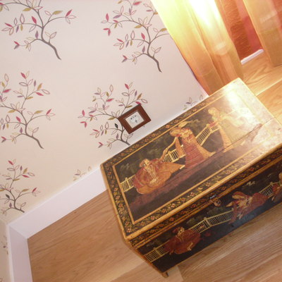 Baúl indio en propuesta elcléctica