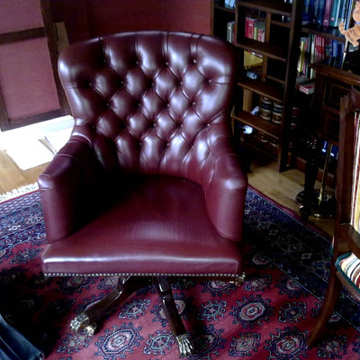 King sillón piel