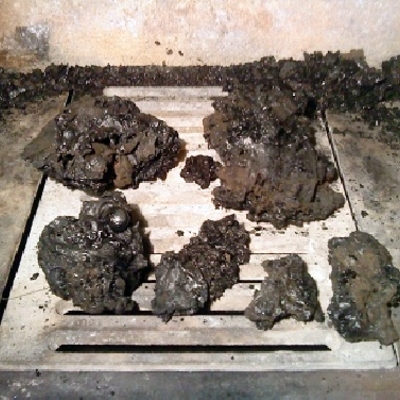 La creosota y el hollín forman piedras en los conductos