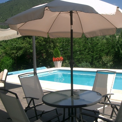 La piscina de Jose Mari y Nekane