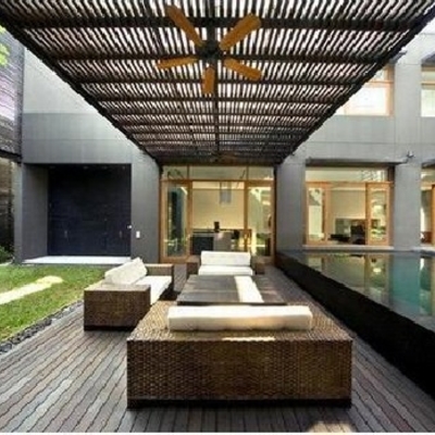 La terraza donde relajarnos