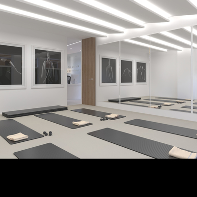 Proyecto de Interiorismo Corporativo · Clínica de Fisioterapia - Logroño