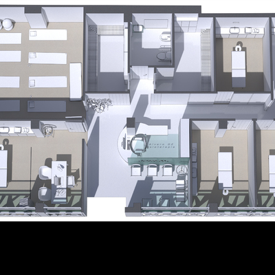 Proyecto de Interiorismo Corporativo · Clínica de Fisioterapia - Logroño