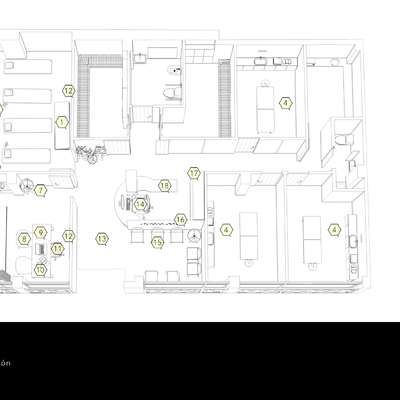 Proyecto de Interiorismo Corporativo · Clínica de Fisioterapia - Logroño