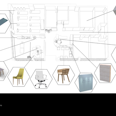 Proyecto de Interiorismo Corporativo · Clínica de Fisioterapia - Logroño