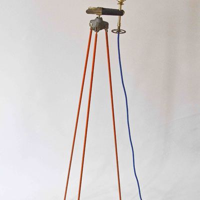 Lámpara de pie vintage industrial