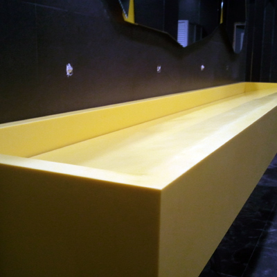 Lavabo en LG Hi-Macs de 3.5m