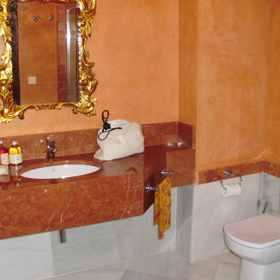 Lavabos mármol  colores colgados