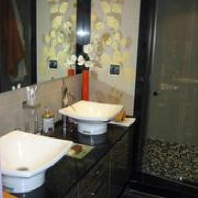 lavabos sobre encimera de silestone de diseño