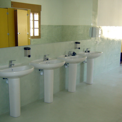 reforma con microcemento