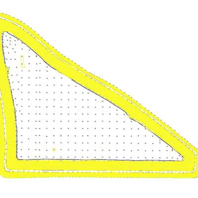Levantamiento Topografico tras finalizacion de Construccion de Balsa en El Carpio, Cordoba