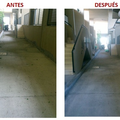 Limpieza Urbanización abierta