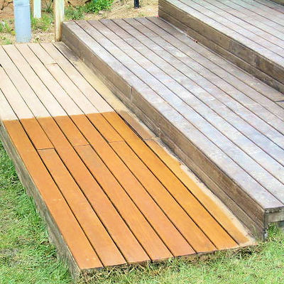 LIMPIEZA Y TRATAMIENTO DE TARIMA EXTERIOR