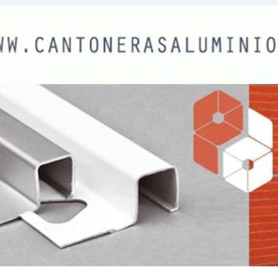 listelos, guardacantos en aluminio e inox