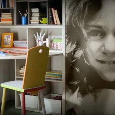 Litera abatible vertical