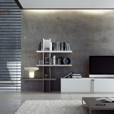 Llibreria TK.2 lacada mate