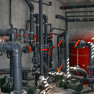 Local de Equipos para Piscina