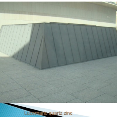 Lucernario quartz zinc