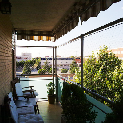 Mallas de proteccion para envitar accidentes para balcones