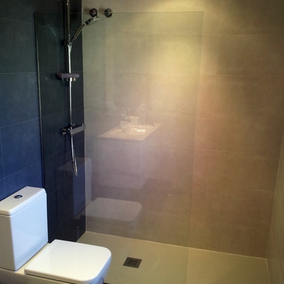 Mampara fija de Cristal 