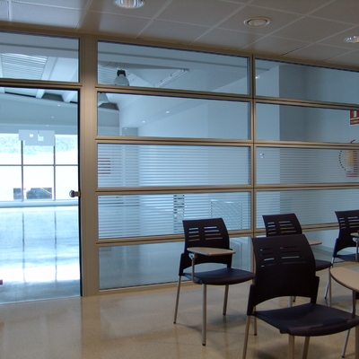 MAMPARA VIDRIO APAISADAS