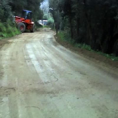 Mantenimiento de pista forestal