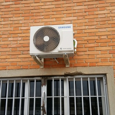 Instalación Aire acondicionado exterior