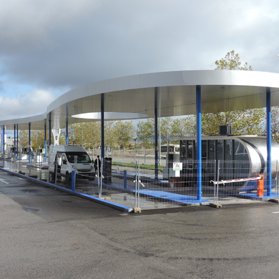 marquesina gasolinera